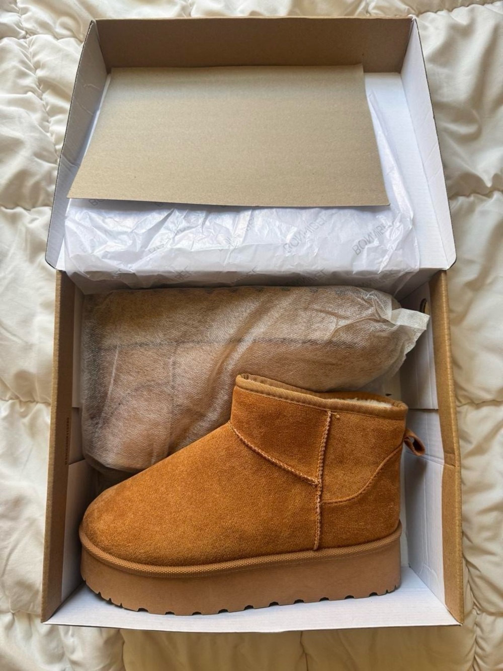 Bonnibel Kids Suede Ankle Boots in Chestnut